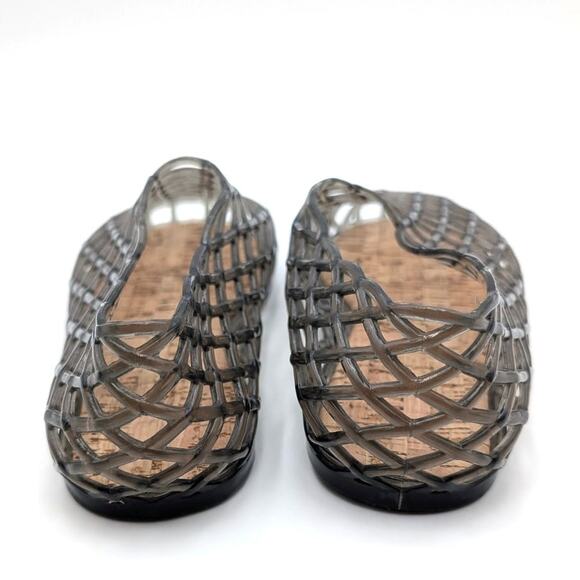 Coconuts by Matisse Marlow Jelly Ballet Flat Women's Black Size US6 EU37 - Picture 4 of 9